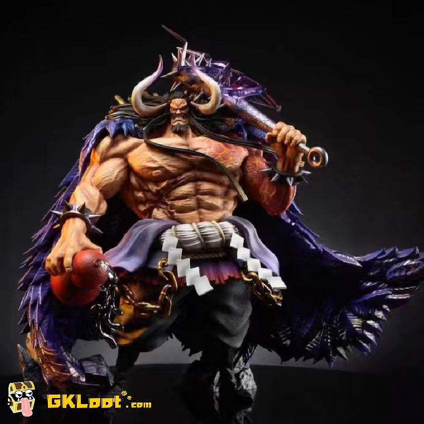 Action Figure One Piece Imperador Kaido Capitão 20cm
