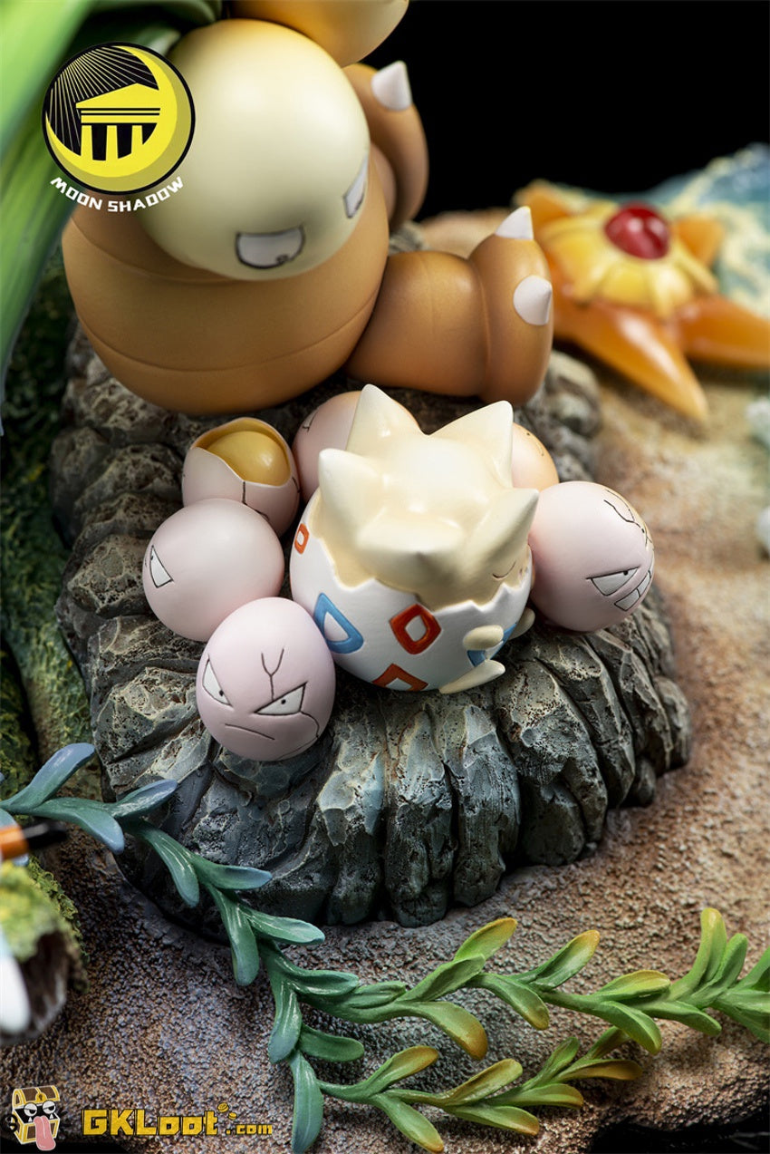 Nature Series Grass-type Family - Pokemon Resin Statue - Moon